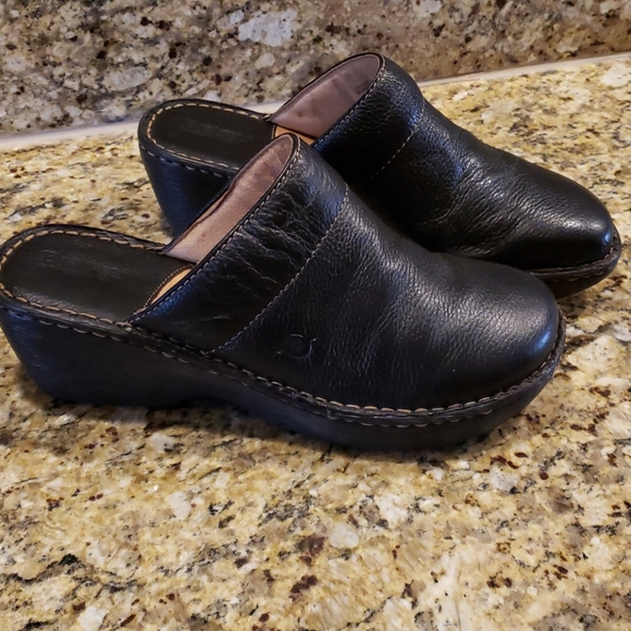born clogs black